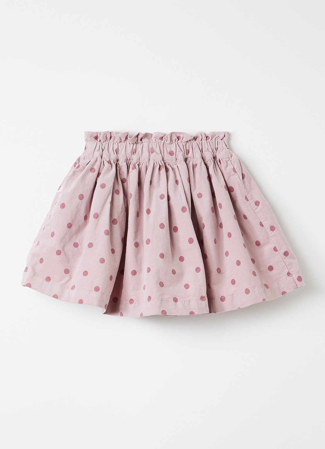 Lil 'Atelier NMFSomba blousejurk met stippenprint - voorkant 3 roze
