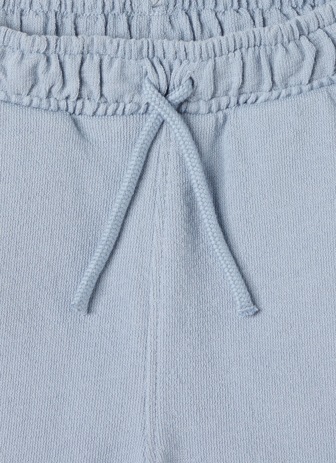 Lil 'Atelier NMMDias loose fit korte broek - detail staalblauw