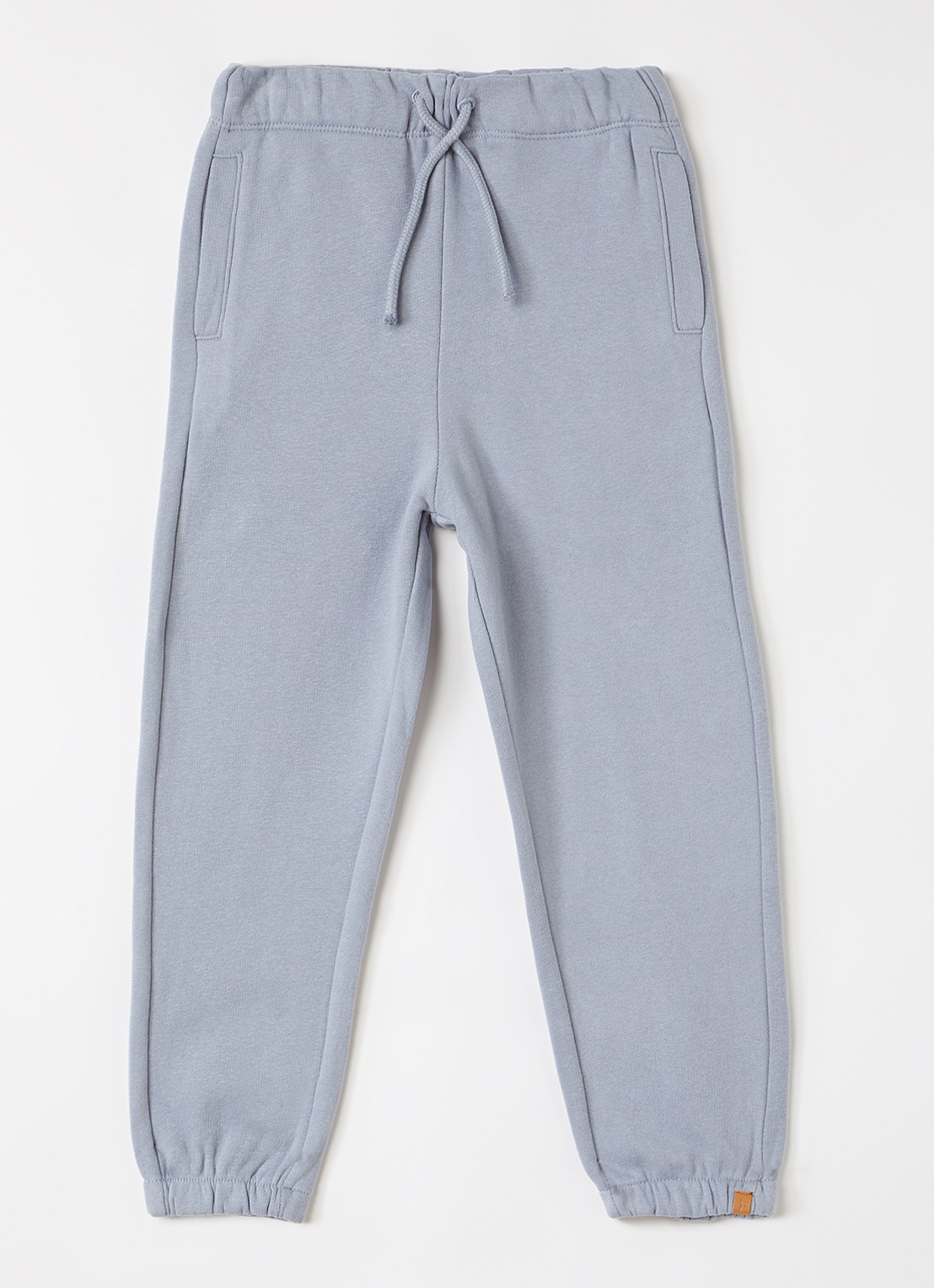 Lil 'Atelier NMMILondon joggingbroek met trekkoord - voorkant grijs
