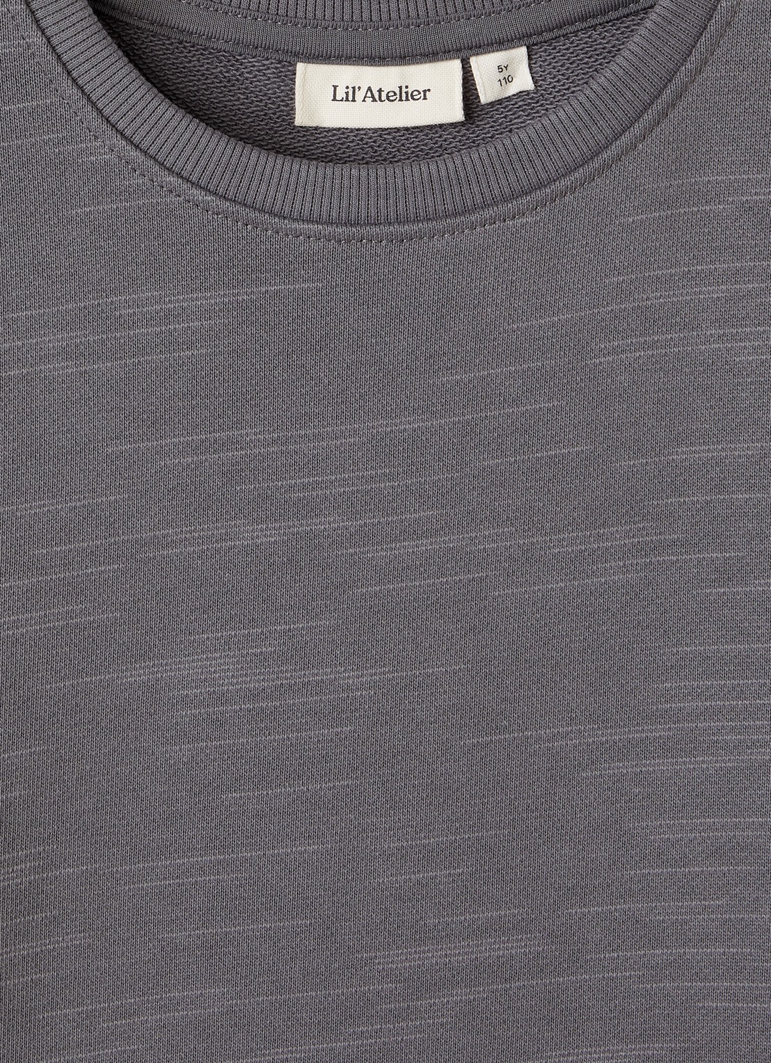 Lil 'Atelier NMMKavens sweater  - detail 3 donkergrijs