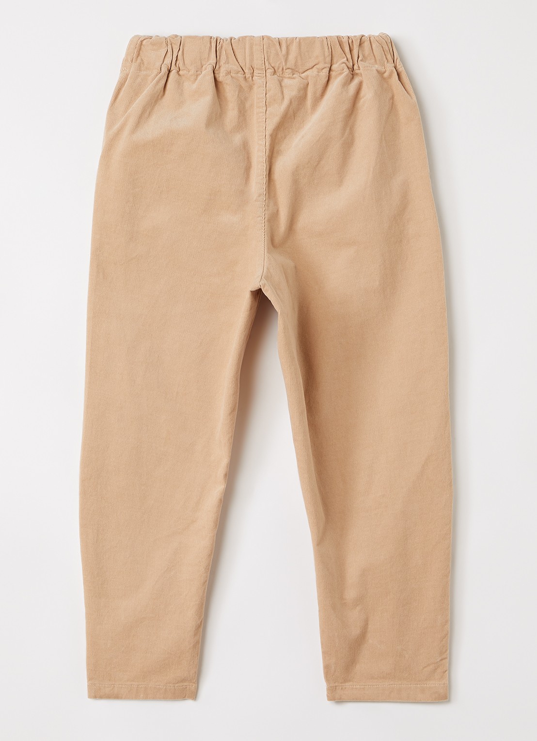 Lil 'Atelier NMMSomba loose fit broek met steekzakken - voorkant 2 beige