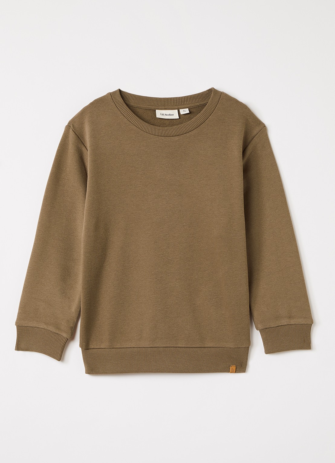 Lil 'Atelier NMNIlondon sweater - voorkant 2 donkerbruin