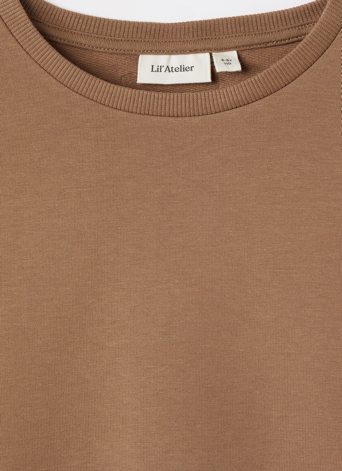 Lil 'Atelier NMNOmas sweater - detail 3 hazelnootbruin