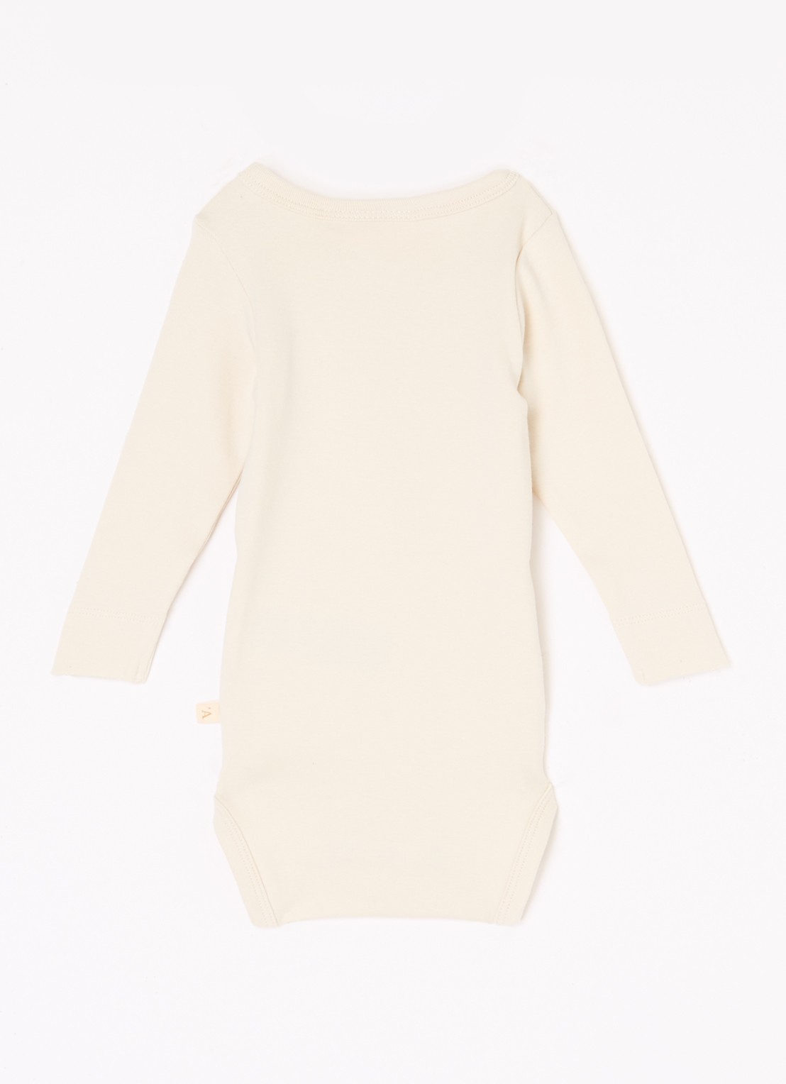 Lil 'Atelier Romper in  katoenblend - voorkant 2 beige