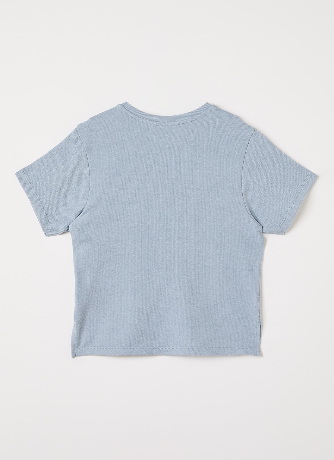 Lil 'Atelier T-shirt met borstzak - voorkant 2 lichtblauw