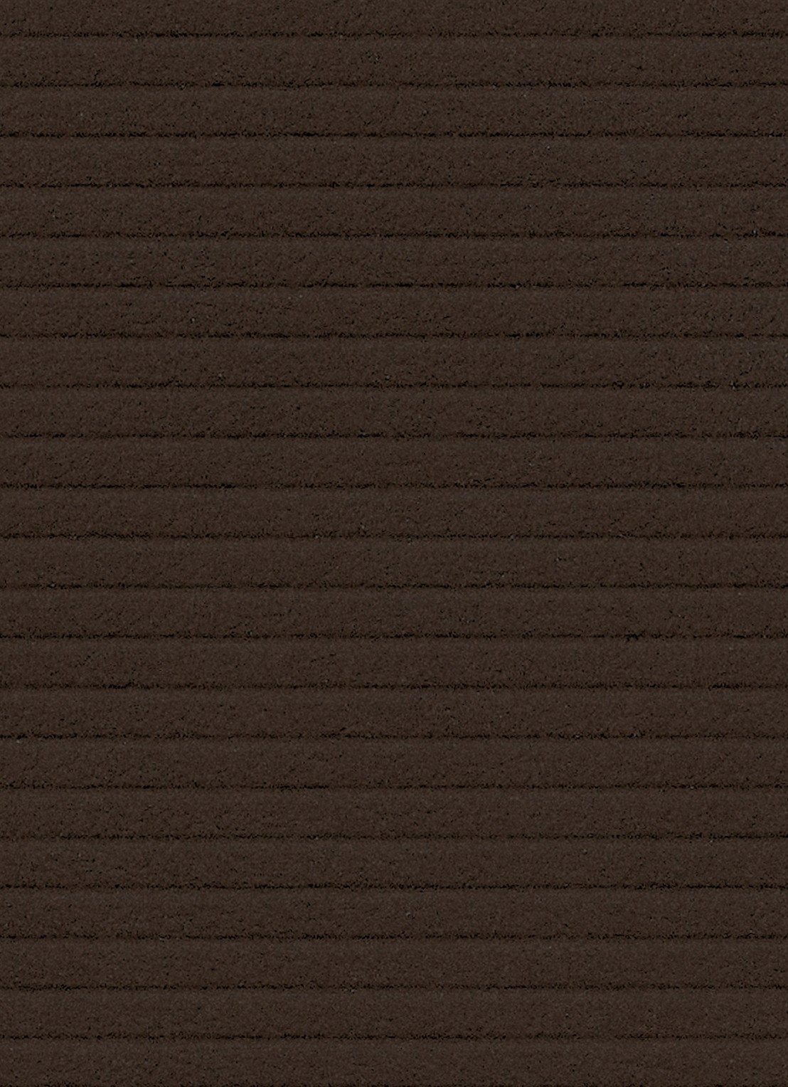 LIND DNA Corduroy placemat 37 x 44 cm - achterkant hazelnootbruin