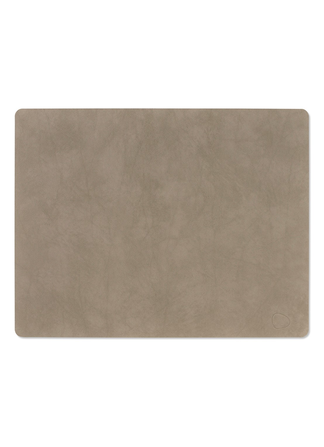 LIND DNA Nupo placemat 35 x 45 cm - voorkant 2 middengrijs