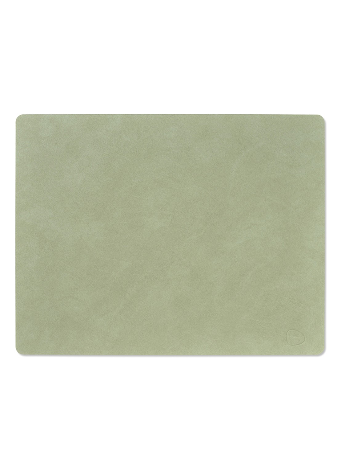 LIND DNA Nupo placemat 35 x 45 cm - voorkant 2 olijfgroen