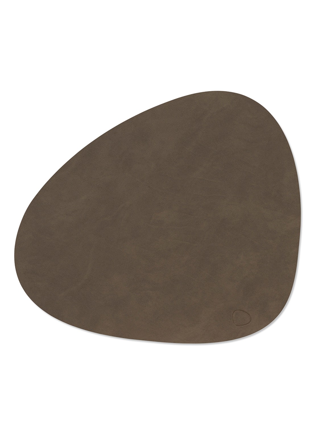 LIND DNA Nupo placemat 37 x 44 cm - voorkant donkerbruin