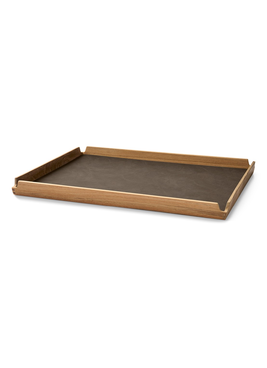 LIND DNA Nupo schaal 47,1 x 37,1 cm - voorkant bruin