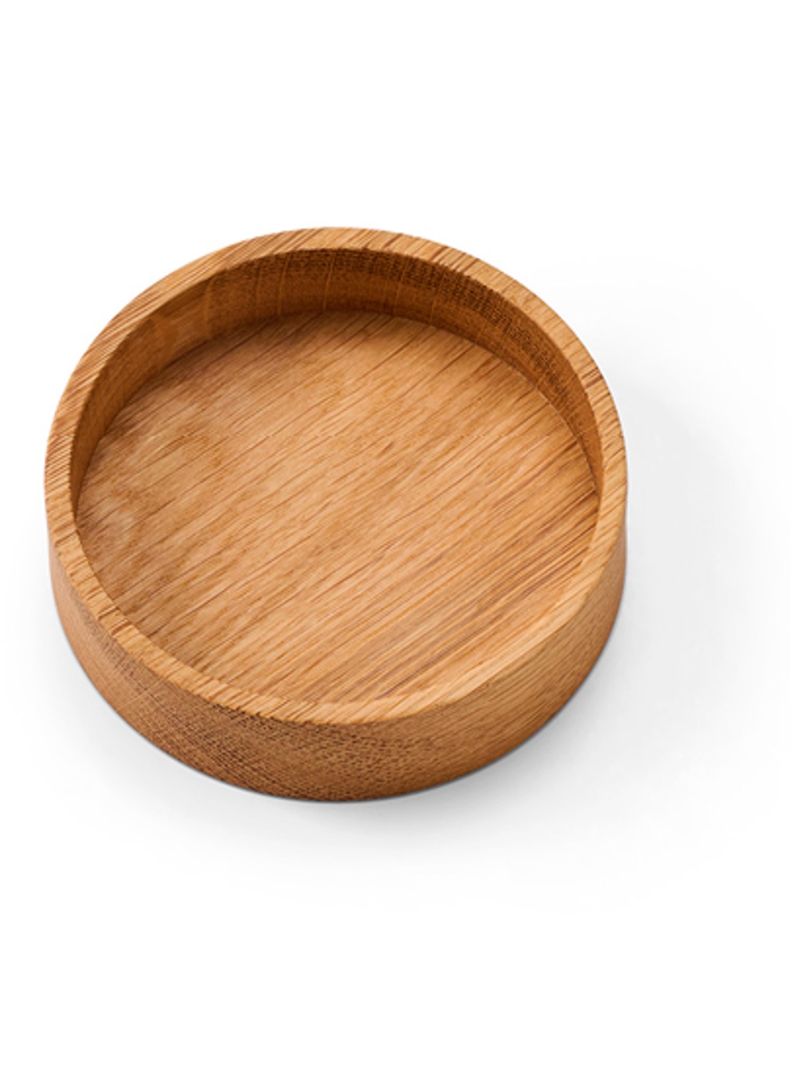 LIND DNA Onderzetter houder van hout - achterkant beige