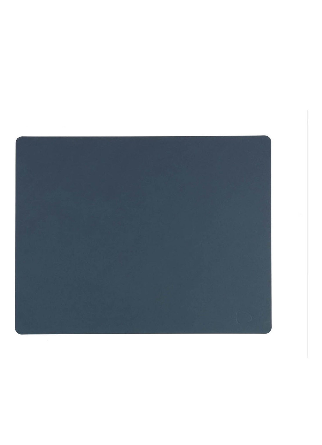 LIND DNA Table Mat placemat van leer 35 x 45 cm - voorkant 3 donkerblauw