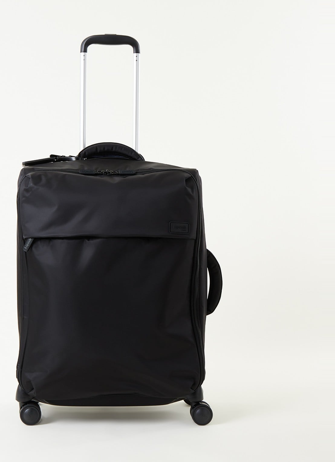 Lipault Lipault PLUME MEDIUM TRIP BLAC - voorkant zwart