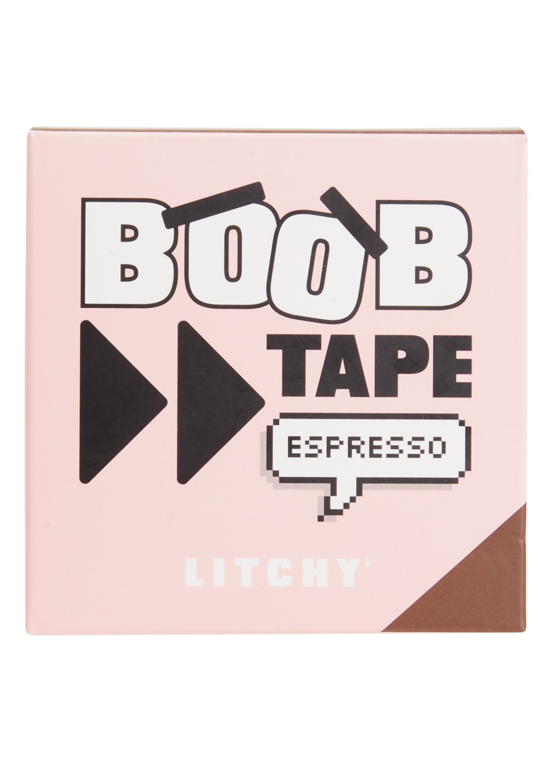 Litchy Boob tape 5 meter - voorkant lichtbruin