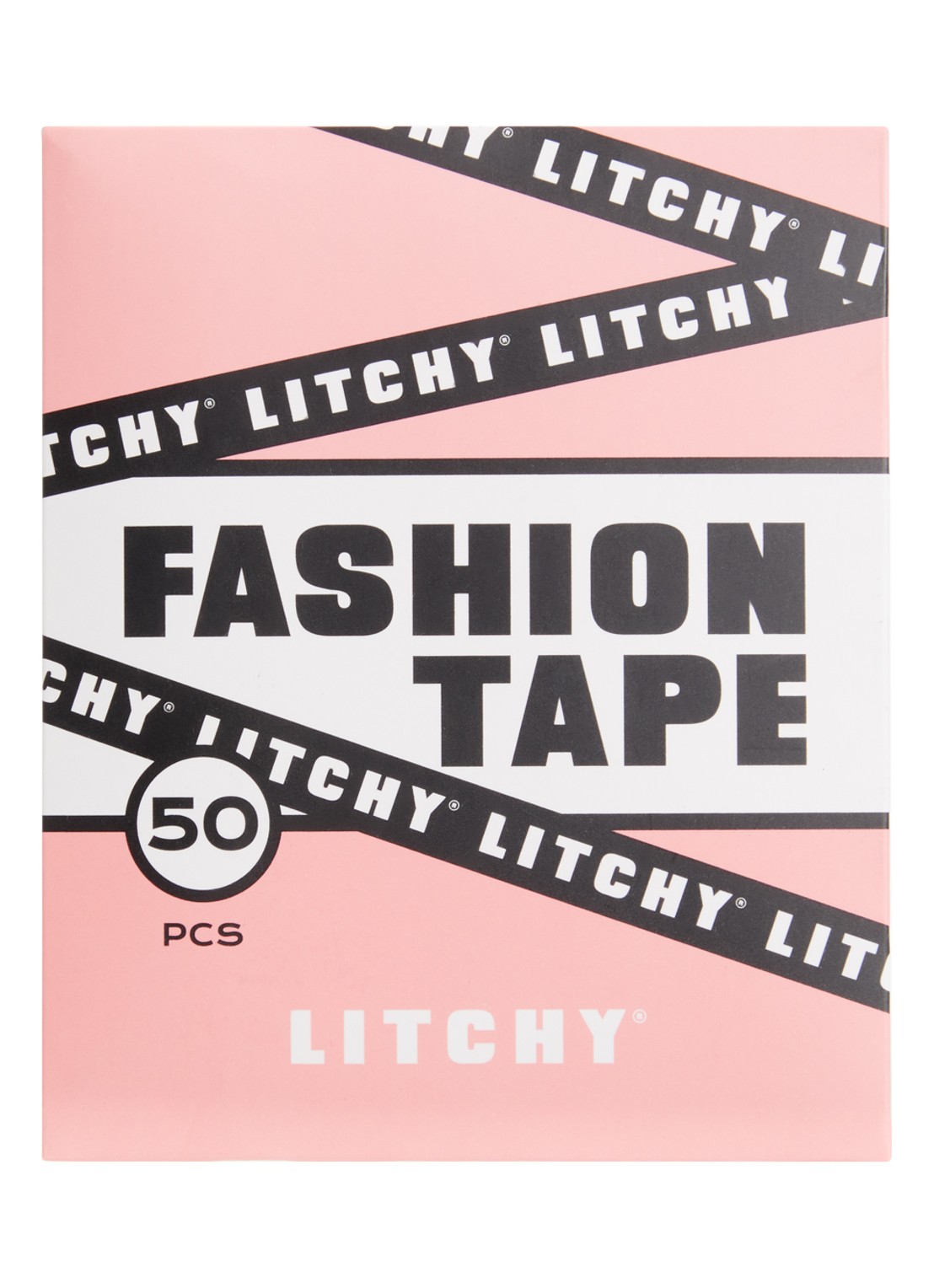 Litchy Fashion Tape 50 stuks  - voorkant 2 transparant