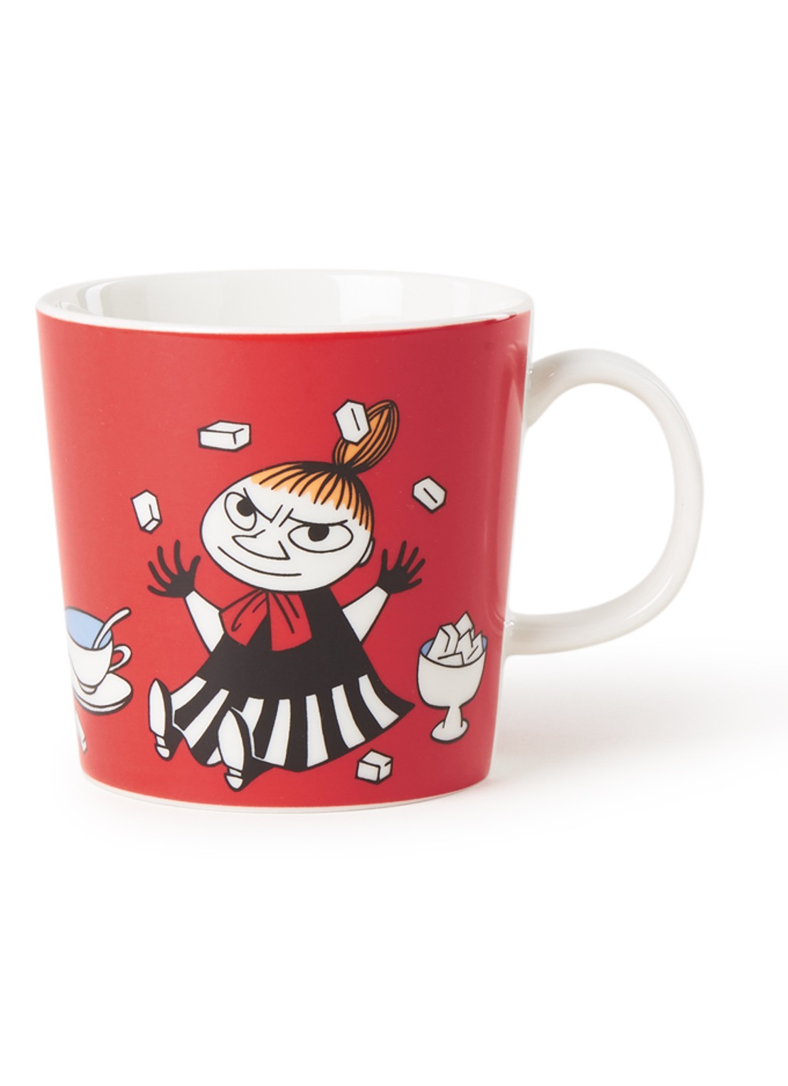 Little My Moomin kopje 30 cl - voorkant steenrood