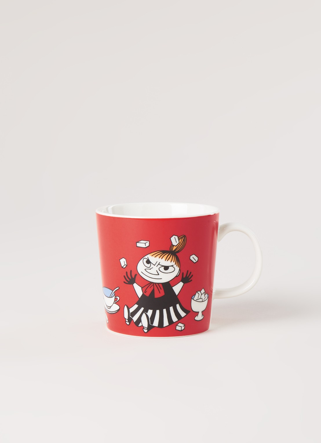 Little My Moomin kopje 30 cl - voorkant 2 steenrood