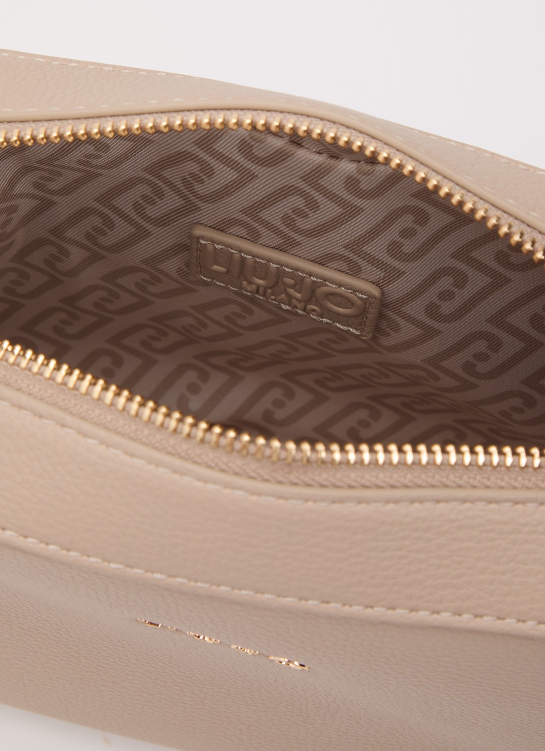 Liu Jo Crossbodytas met logo en verstelbare schouderriem  - detail 2 creme
