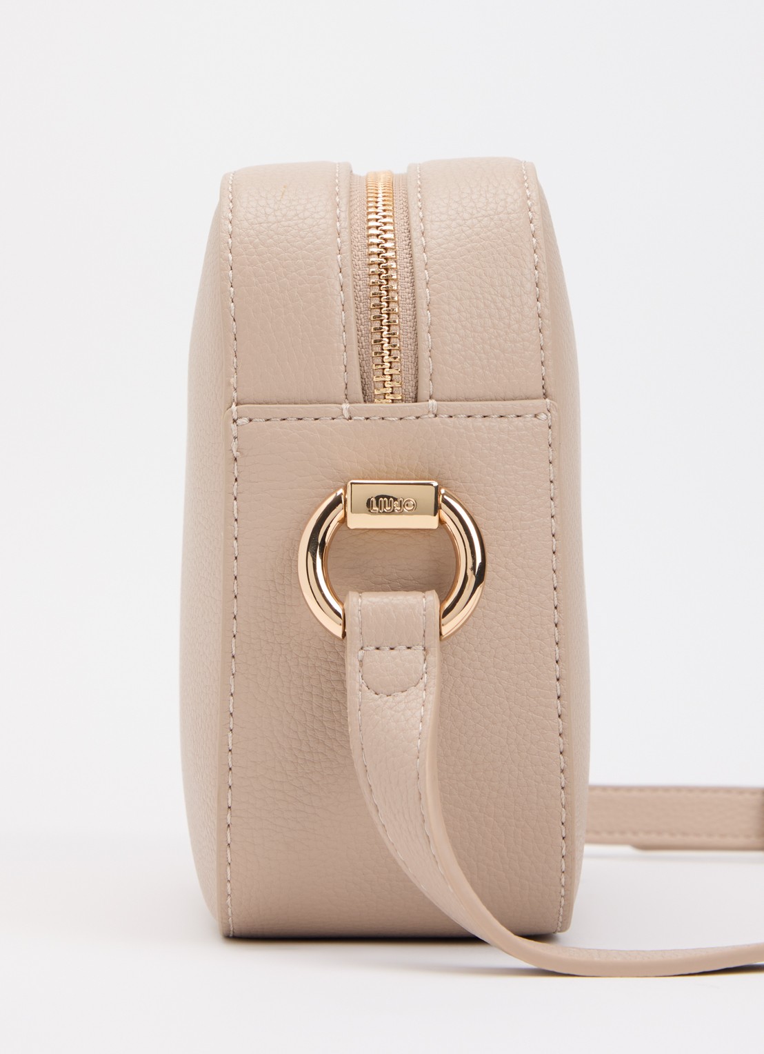 Liu Jo Crossbodytas met logo en verstelbare schouderriem  - detail 3 creme