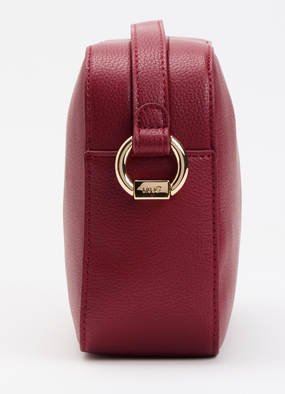 Liu Jo Crossbodytas met logo en verstelbare schouderriem  - detail 4 donkerrood