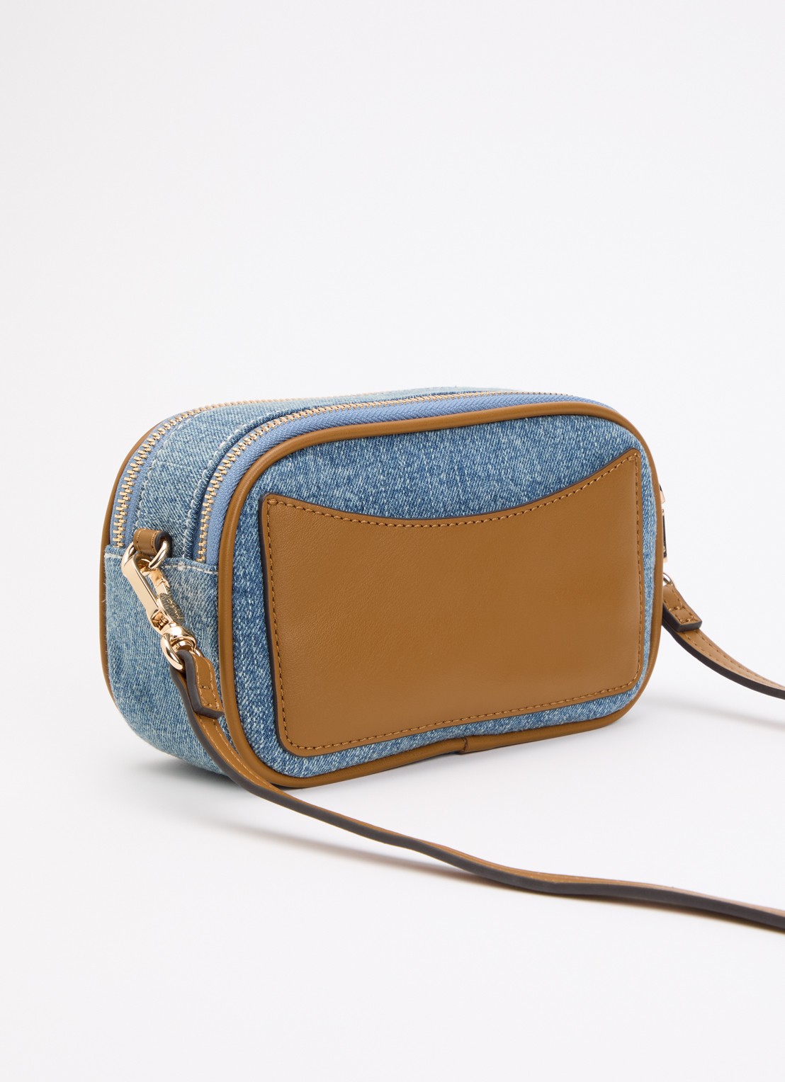 Liu Jo Crossbodytas van denim met afneembare schouderriem - achterkant jeans