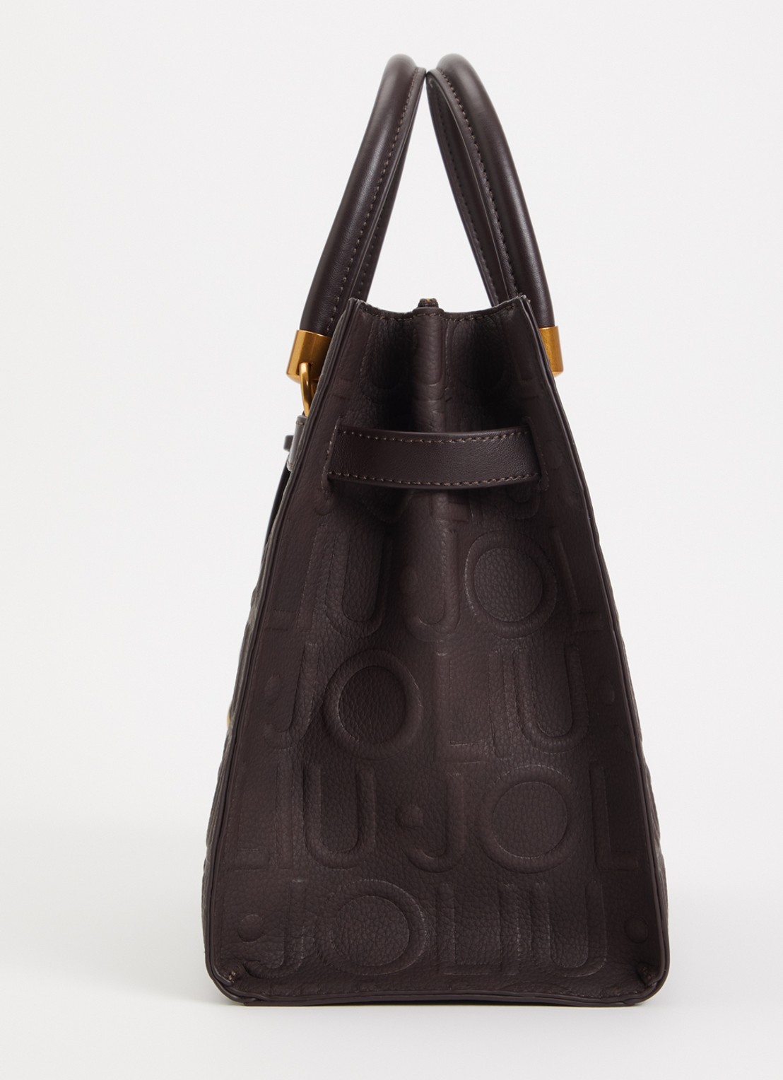 Liu Jo Manhattan crossbodytas met logoprint en tasbedel  - detail 3 donkerbruin