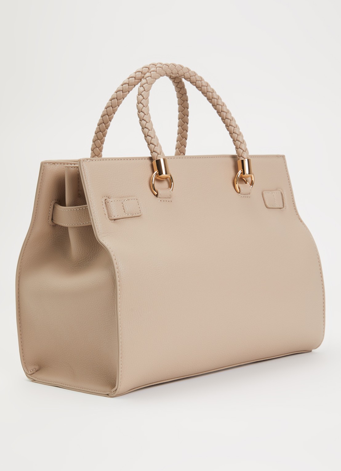 Liu Jo Medium handtas met afneembare schouderriem - achterkant creme