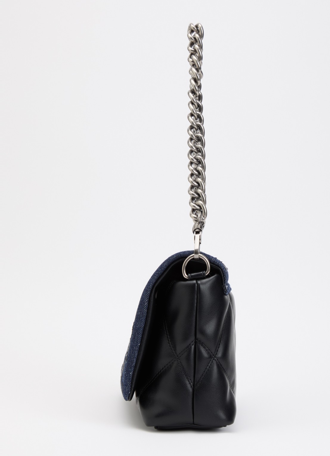Liu Jo Medium LaPuffy crossbodytas met quilt patroon en afneembare schouderriem - detail 3 donkerblauw