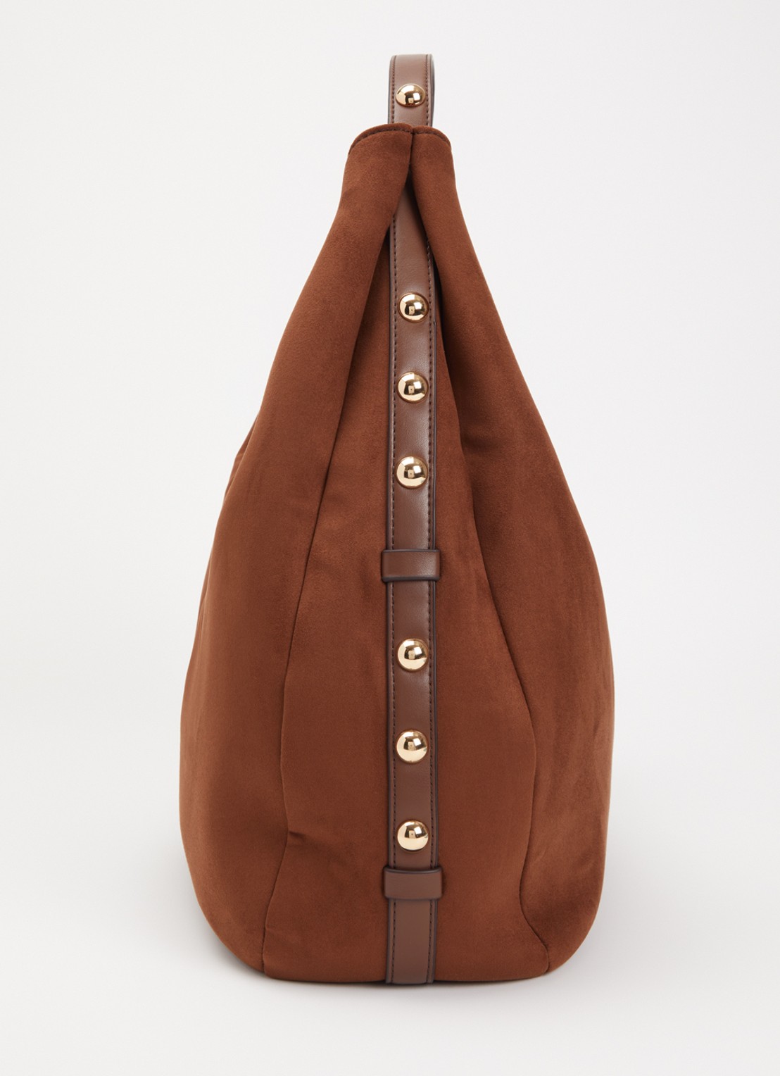 Liu Jo Schoudertas met studs - detail 3 bruin
