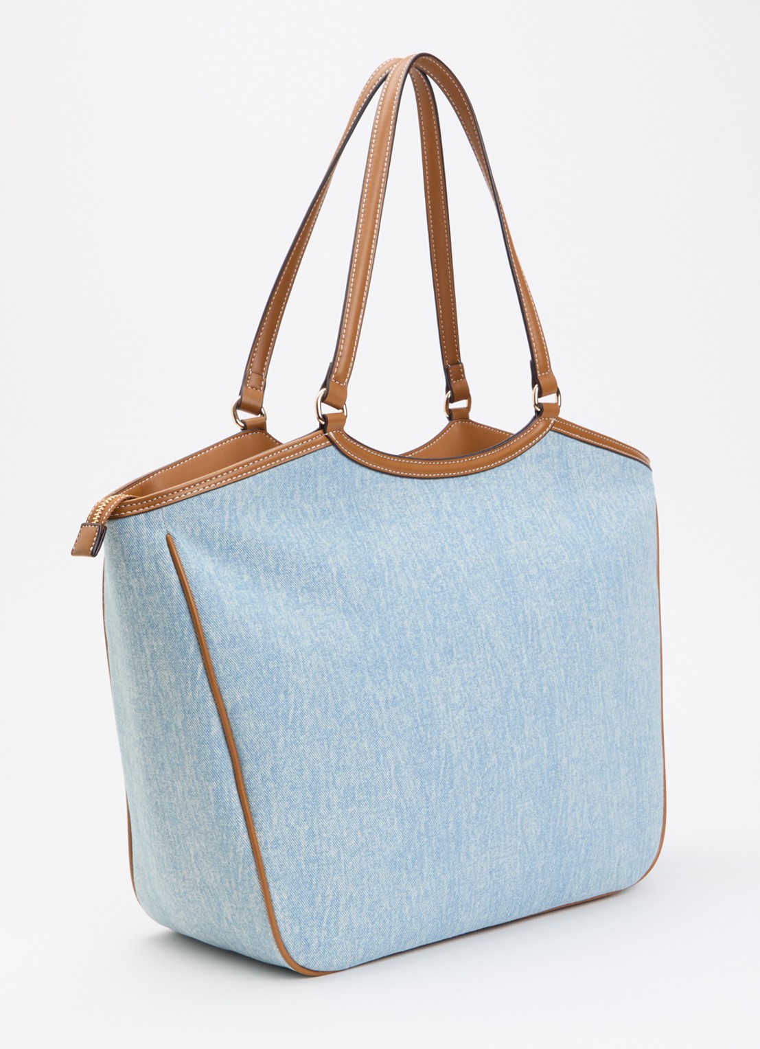 Liu Jo Shopper met logo - achterkant lichtblauw