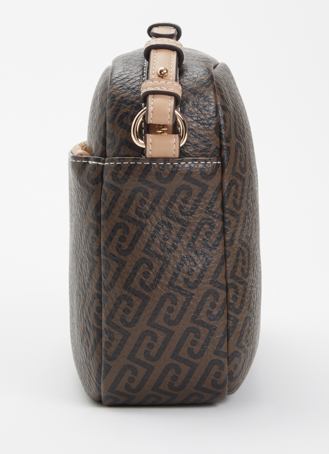 Liu Jo Small crossbodytas met logoprint - detail 3 donkerbruin