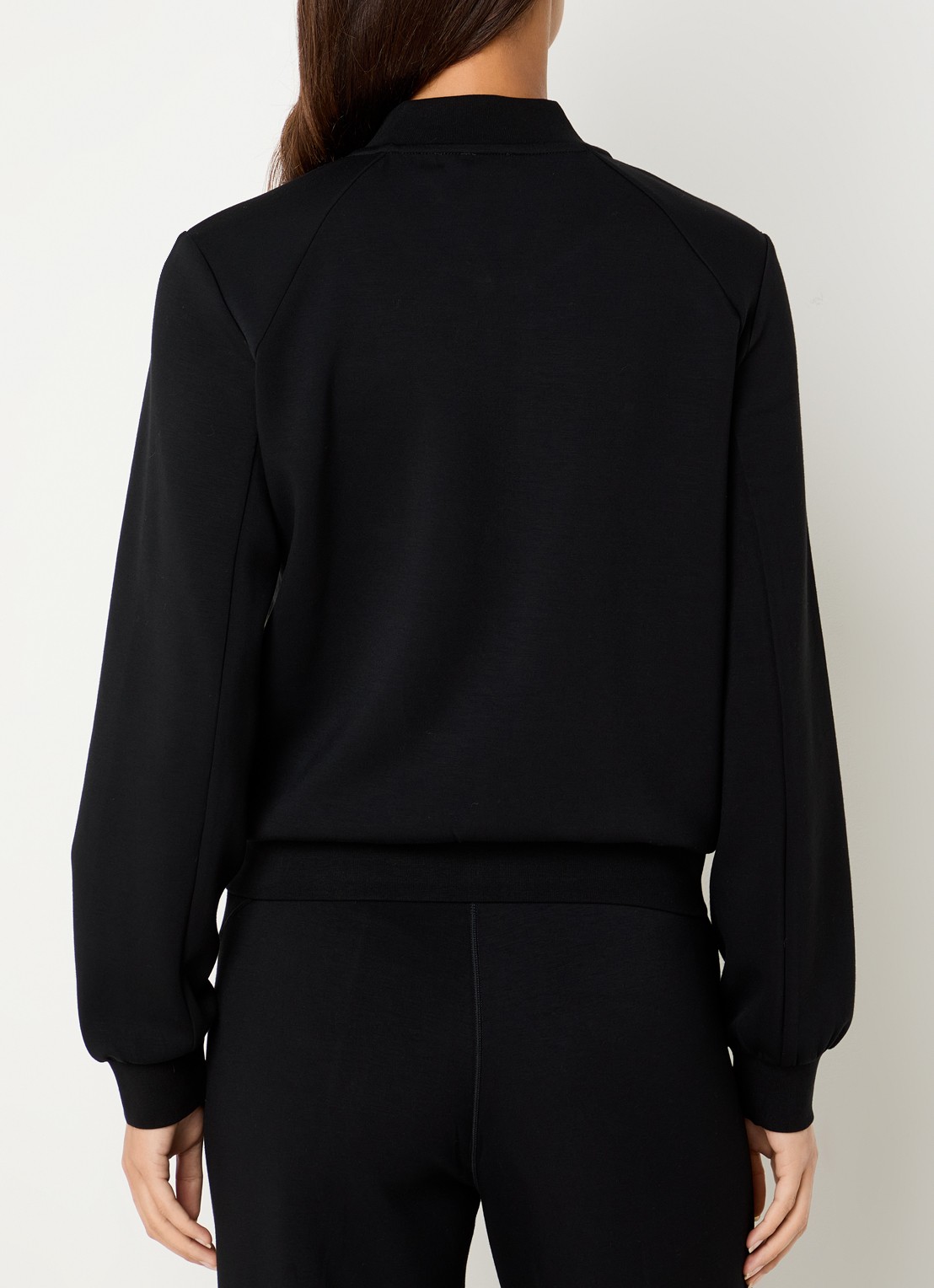 Liu Jo Sweatvest met opstaande kraag - achterkant 4 zwart