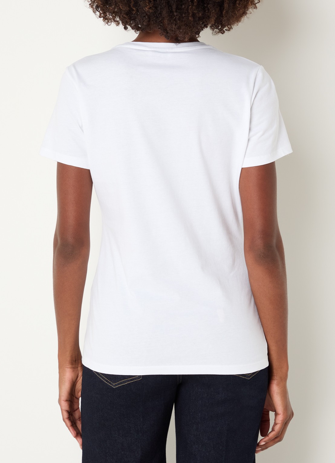Liu Jo T-shirt met logoprint - achterkant bruin
