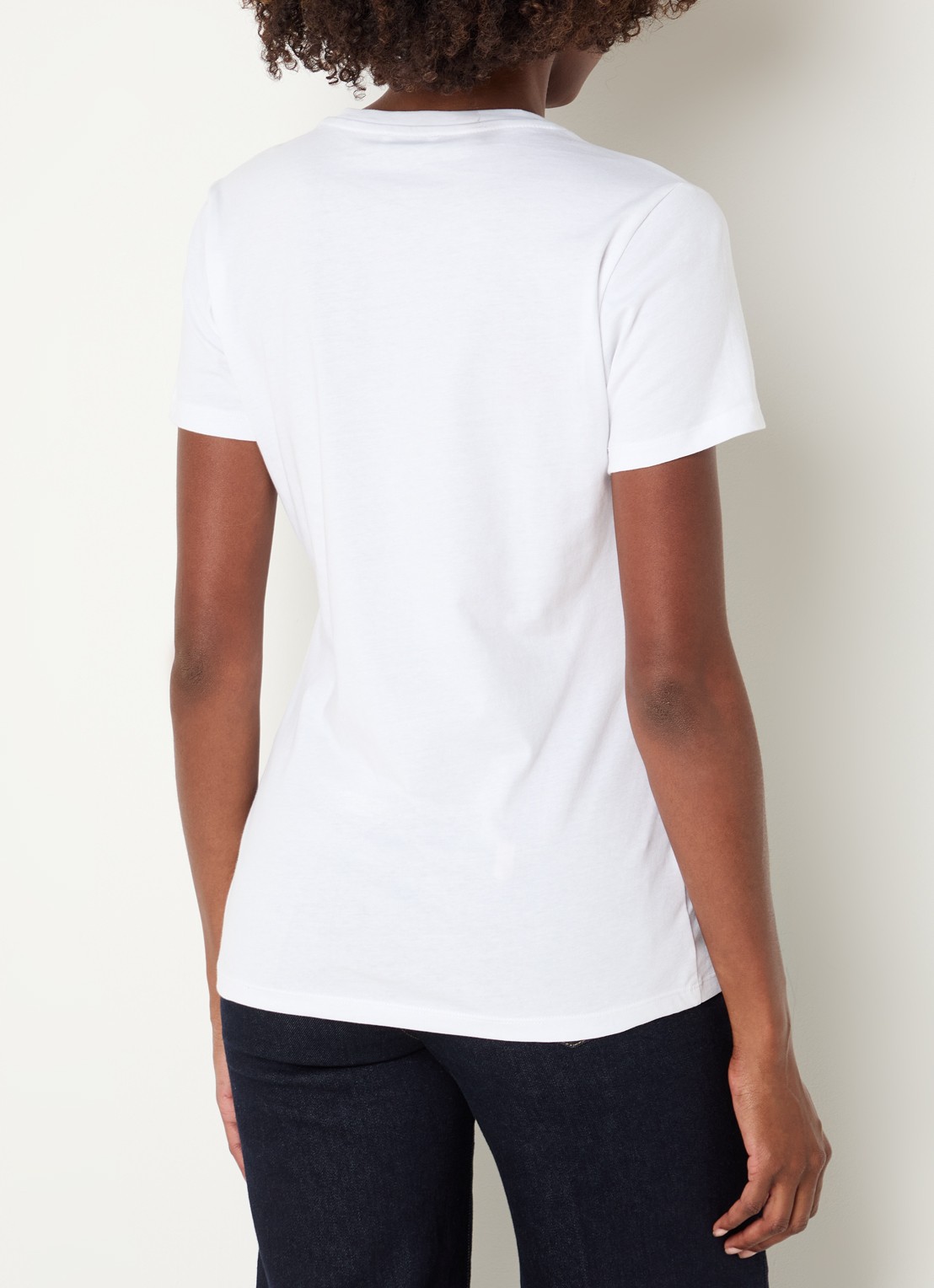 Liu Jo T-shirt met logoprint - achterkant wit