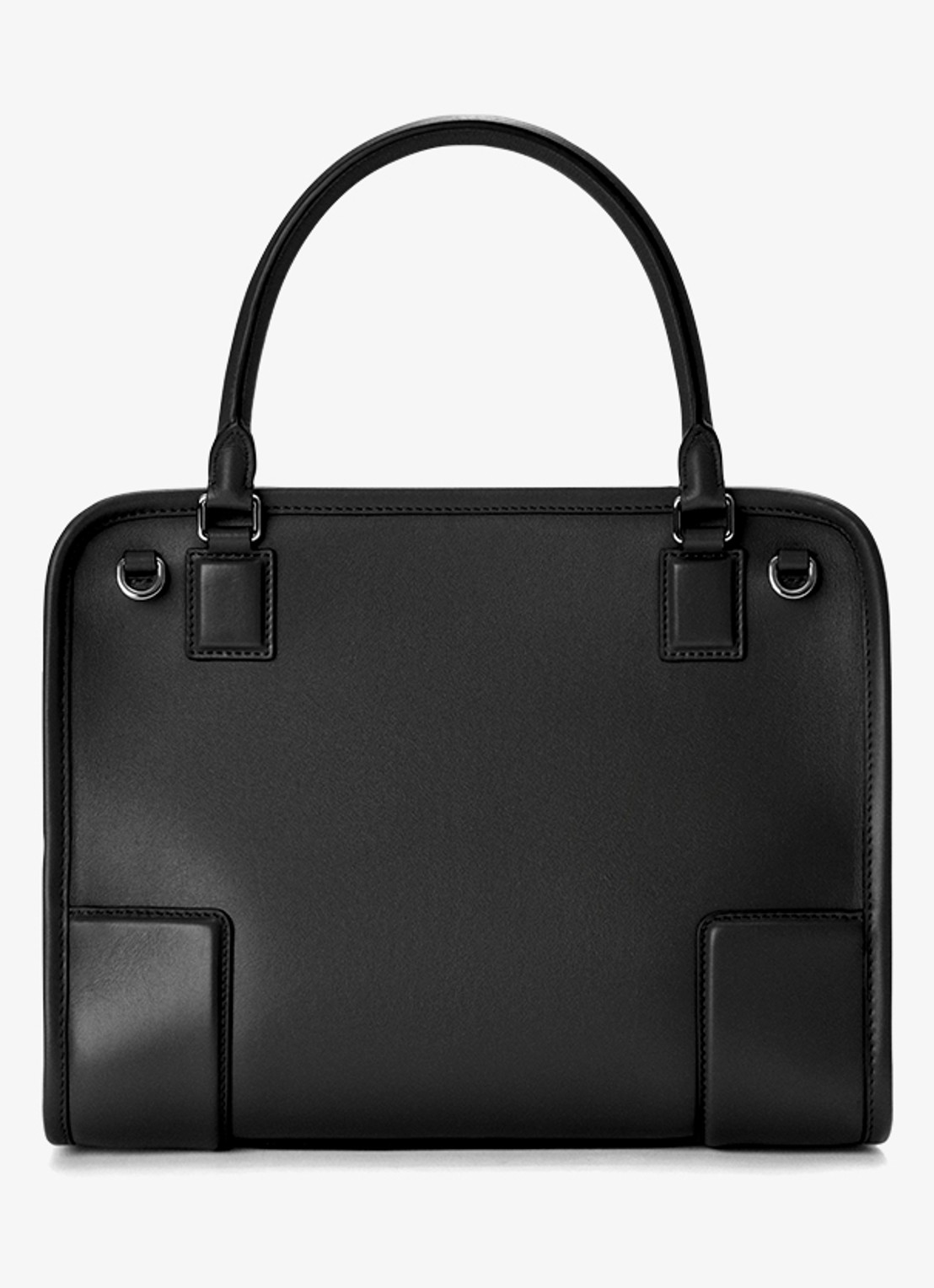 LOEWE Amazona 180 Medium schoudertas van kalfsleer - achterkant 3 zwart