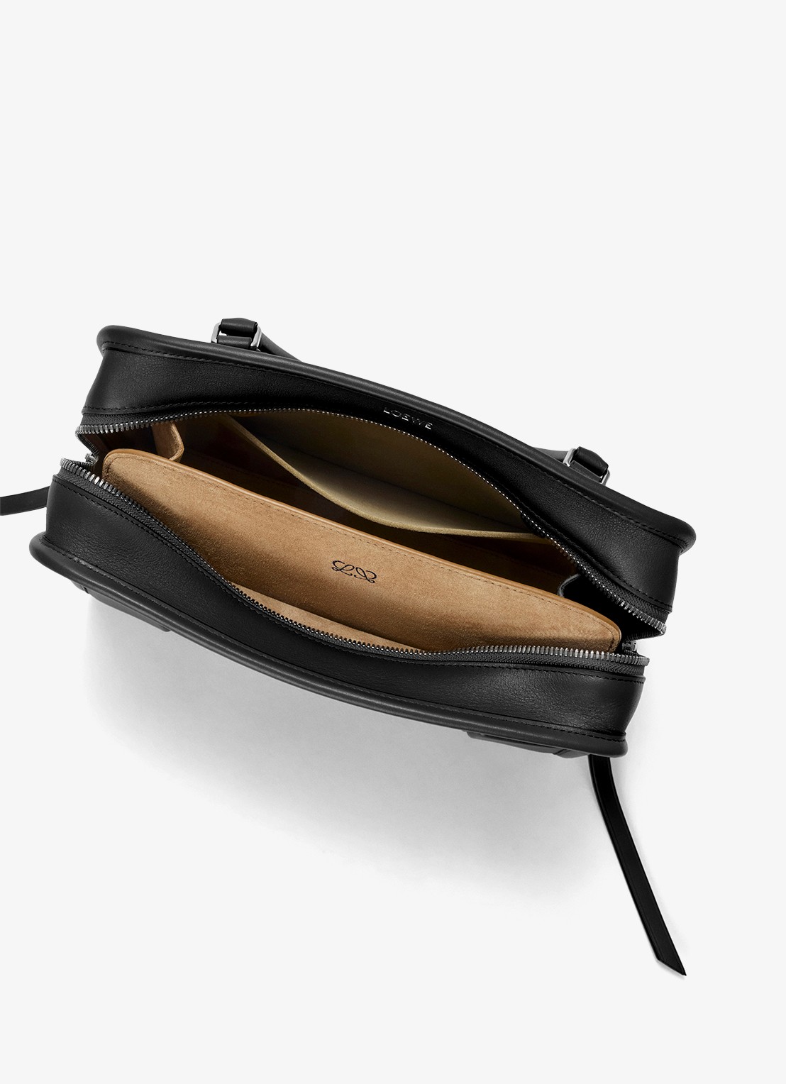 LOEWE Amazona 180 Medium schoudertas van kalfsleer - detail 7 zwart