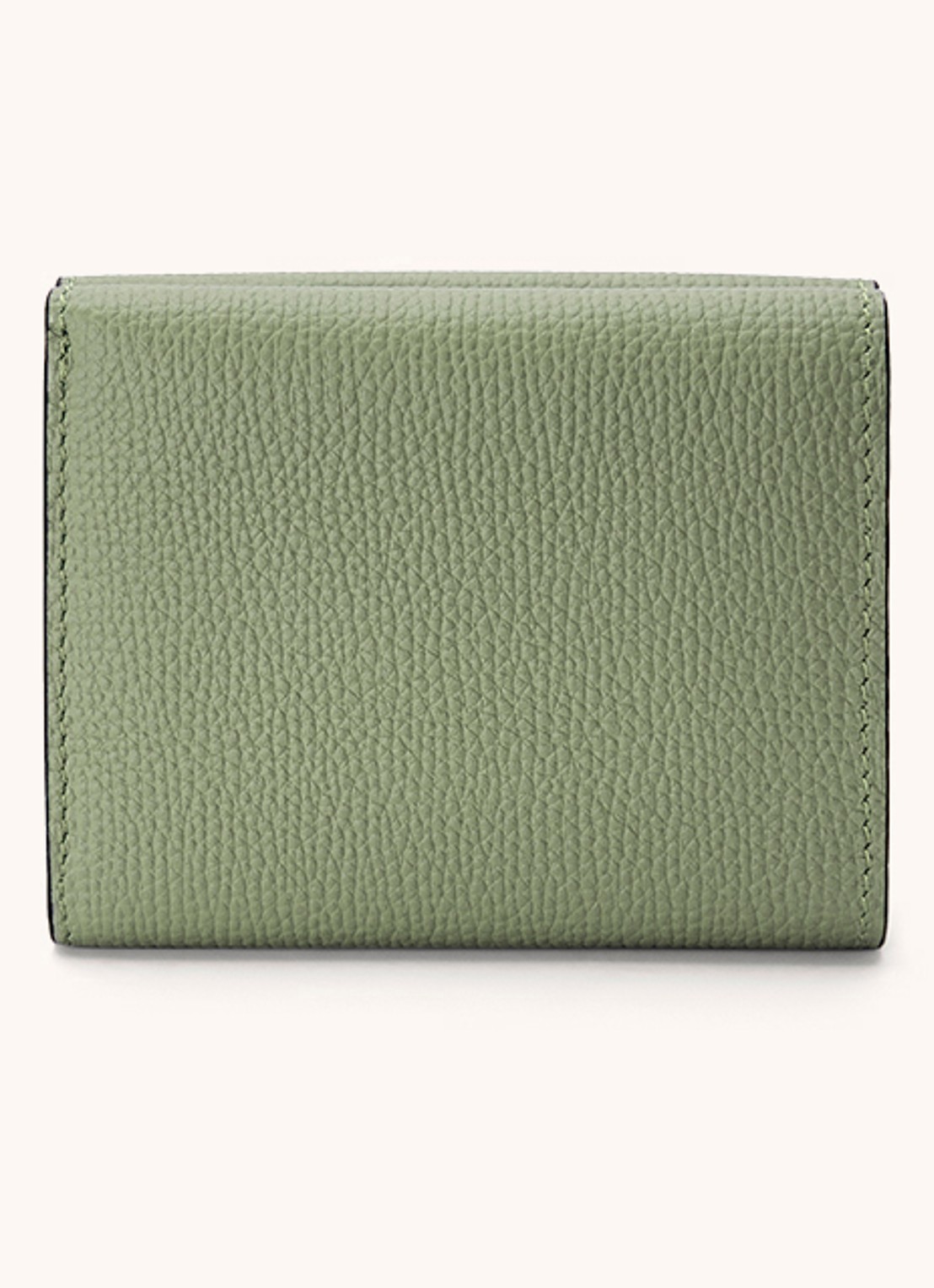 LOEWE Anagram portemonnee van kalfsleer - detail 4 lindegroen