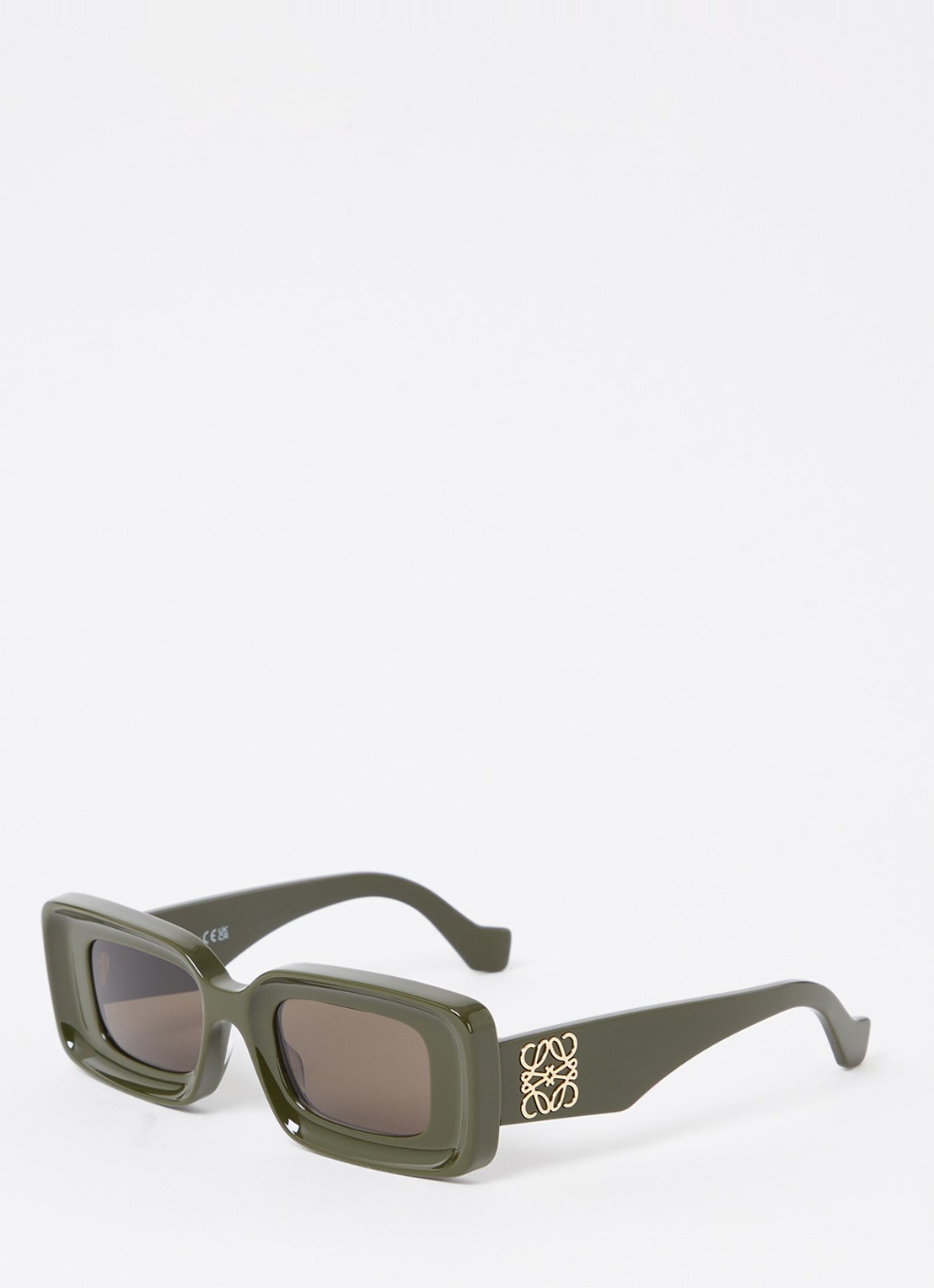 LOEWE Anagram zonnebril LW40101I - voorkant 4 bronsgroen