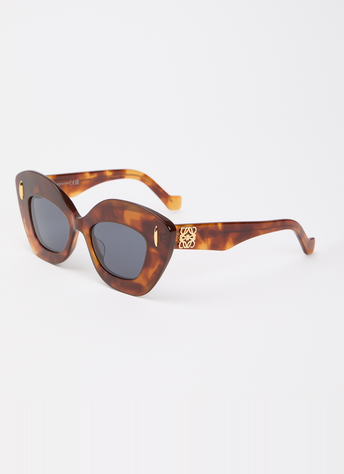 LOEWE Anagram zonnebril LW40127I - voorkant 4 bruin