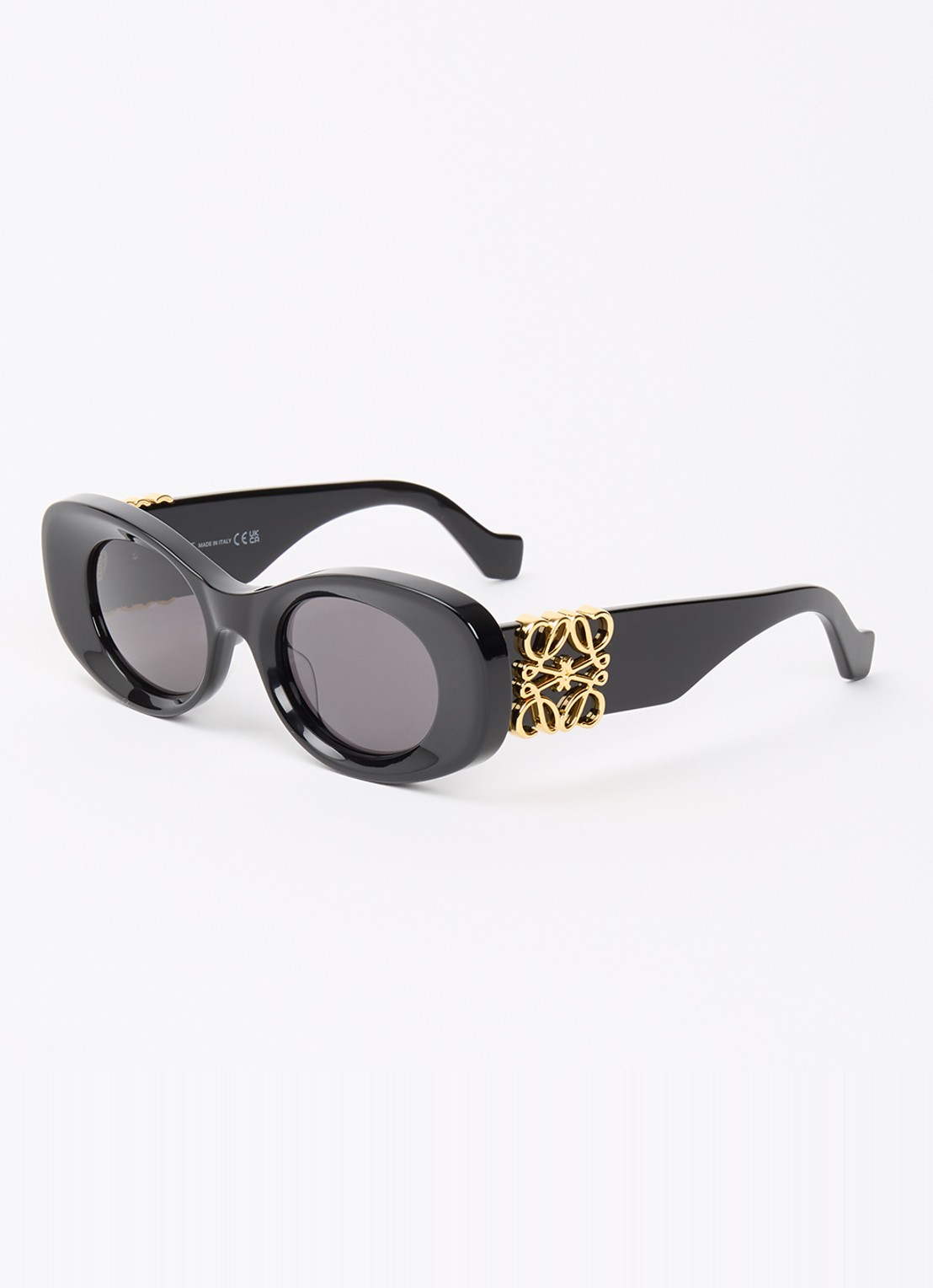 LOEWE Anagram zonnebril LW40175U - voorkant 4 zwart