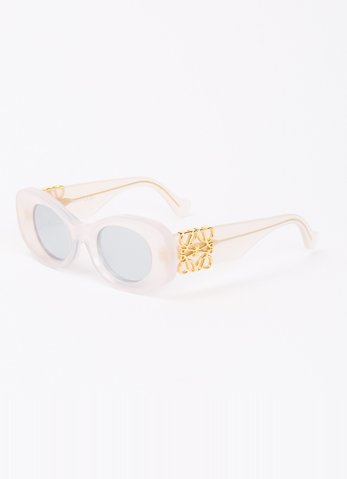 LOEWE Anagram zonnebril LW40175U - voorkant 4 gebroken wit