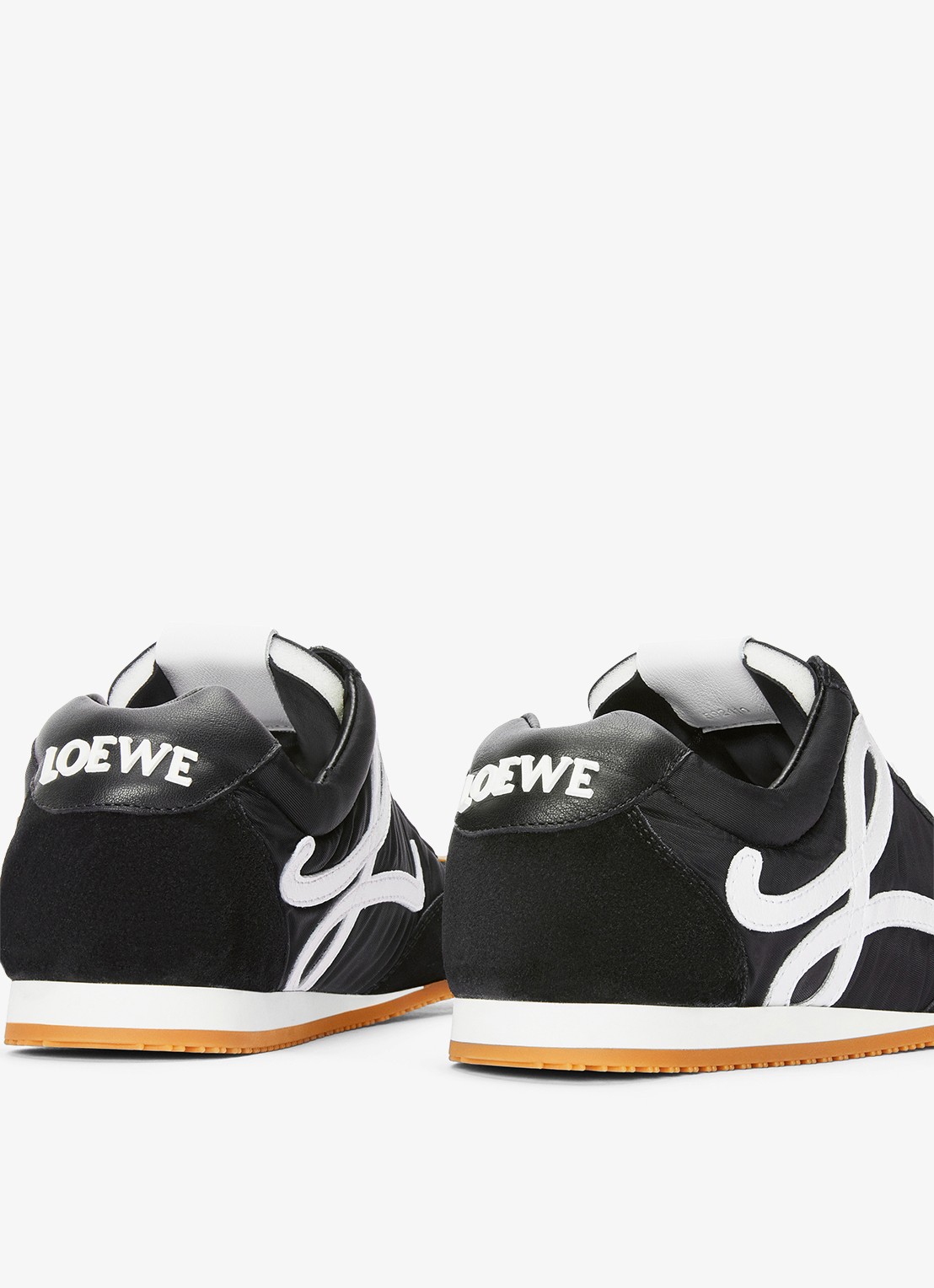 LOEWE Ballet Runner 2.0 sneaker met kalfsleren details - detail 5 zwart