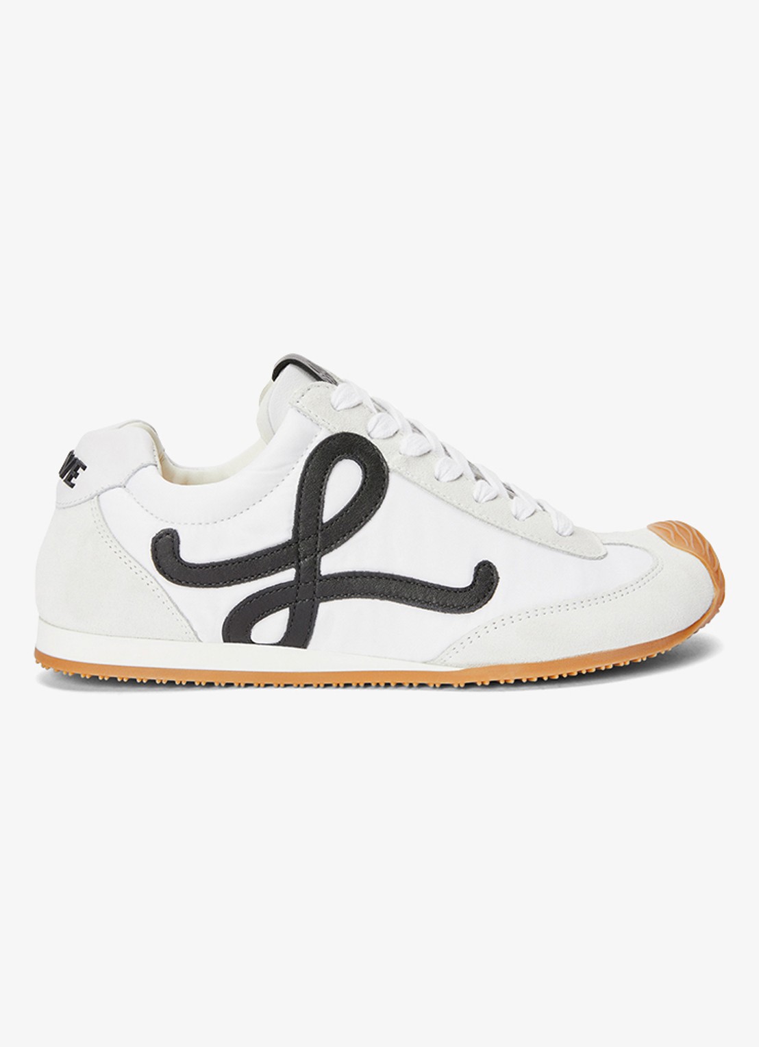 LOEWE Ballet Runner 2.0 sneaker met kalfsleren details - voorkant wit
