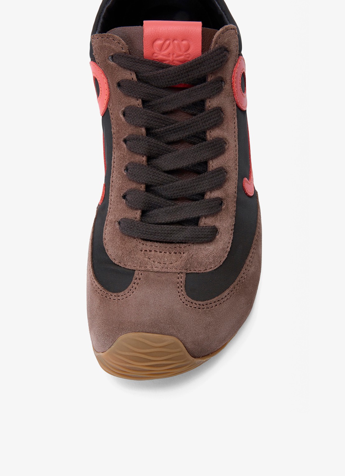 LOEWE Ballet Runner 2.0 sneaker met leren details - detail 5 bruin