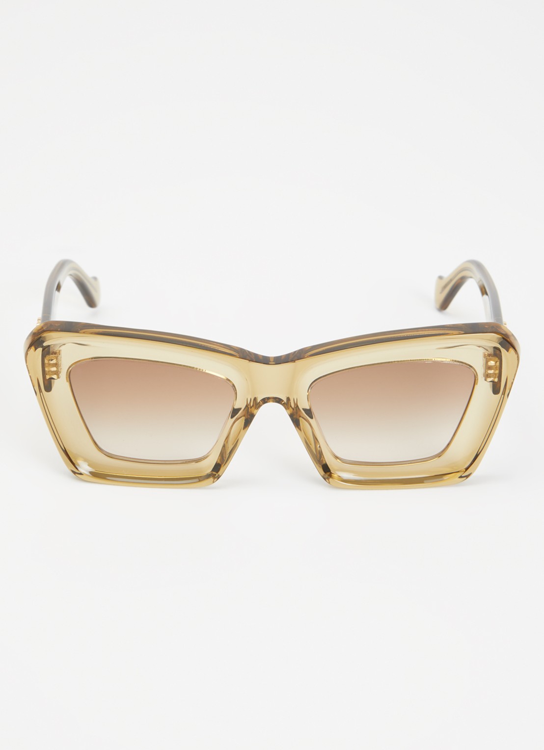 LOEWE Butterfly zonnebril E4000235 - detail 2 lichtbruin