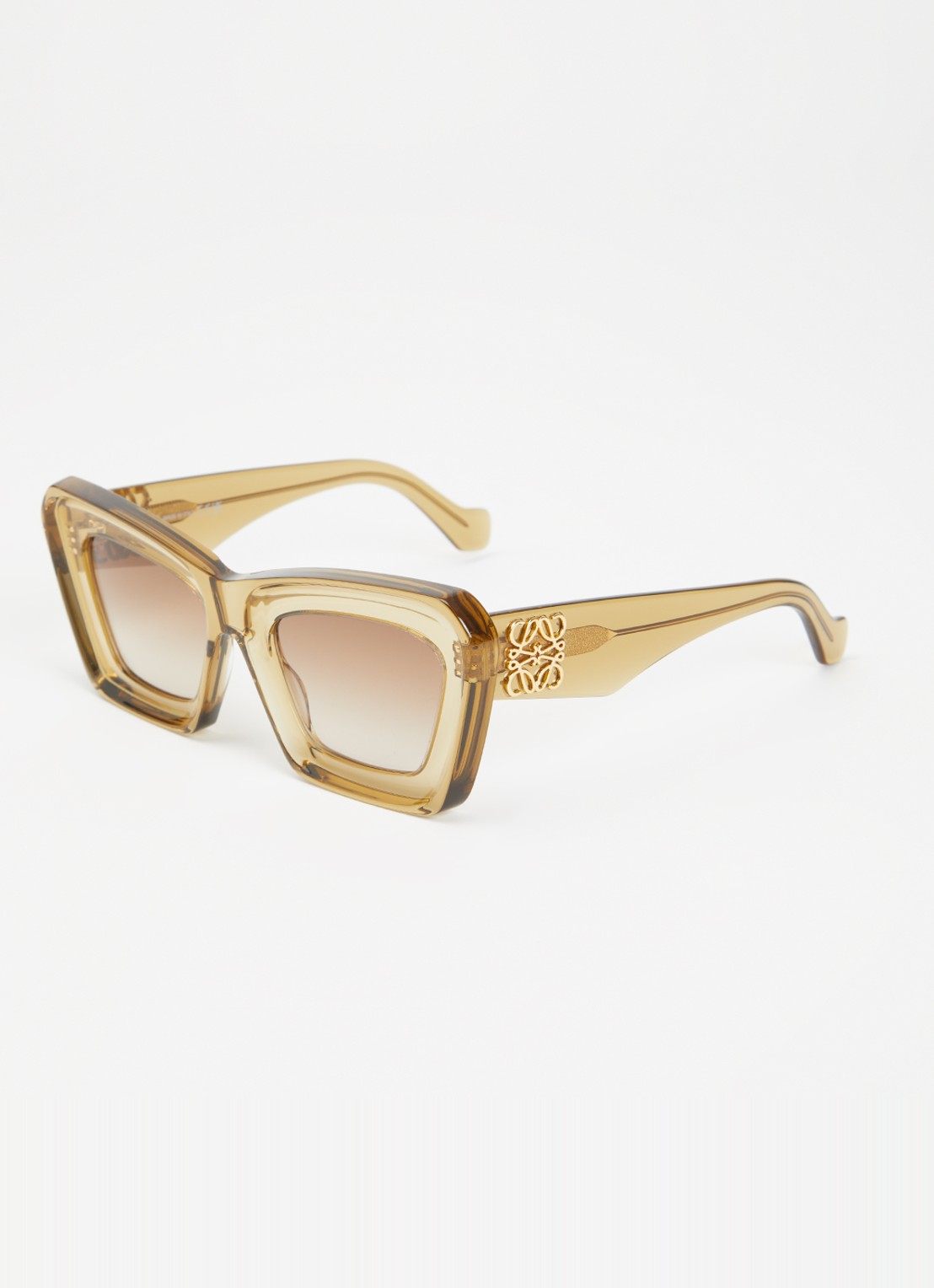 LOEWE Butterfly zonnebril E4000235 - voorkant lichtbruin