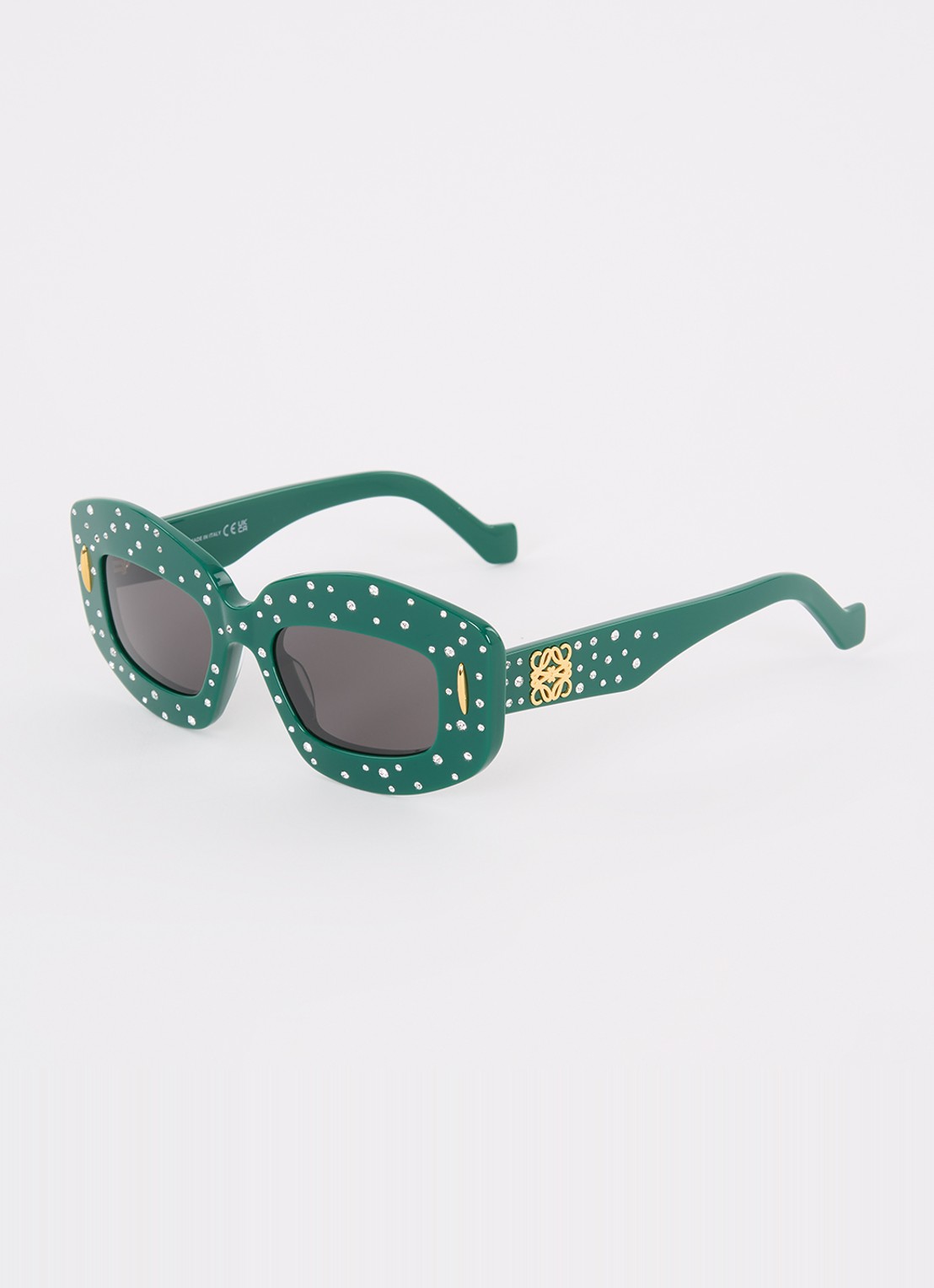 LOEWE Cat Eye zonnebril E4000225 - voorkant zeegroen