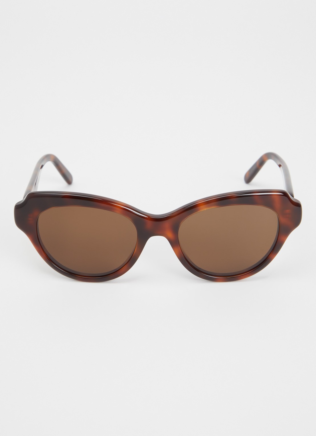 LOEWE Cat Eye zonnebril E4000370 - detail donkerbruin