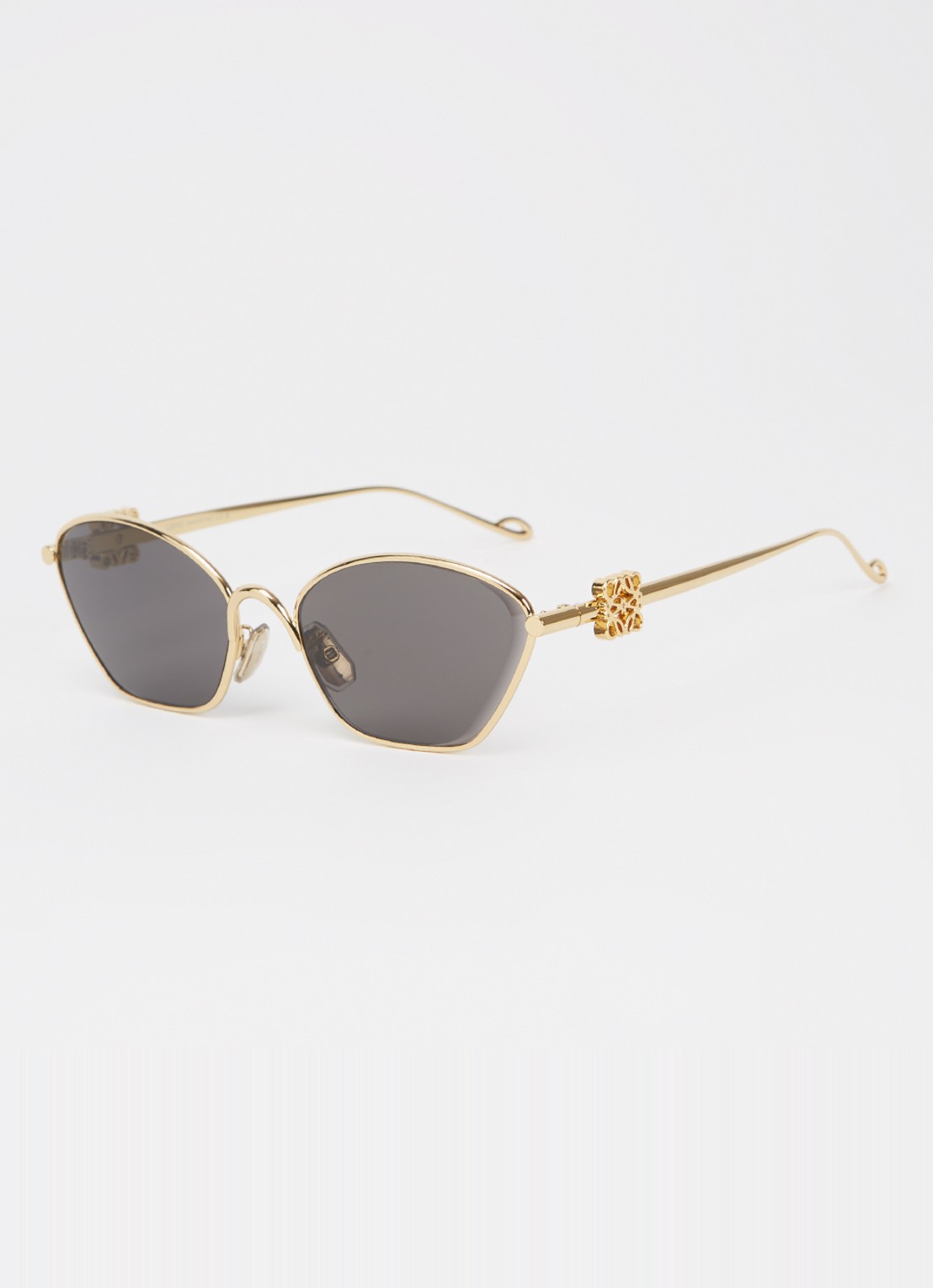 LOEWE Cat Eye zonnebril LW40115U - voorkant goud