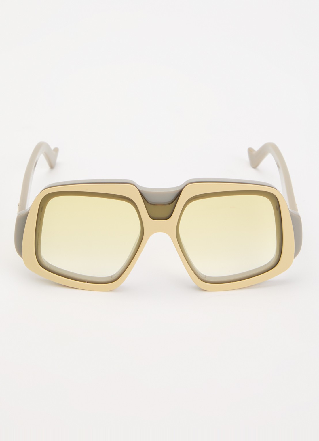 LOEWE Collage zonnebril LW40194I - detail 2 beige